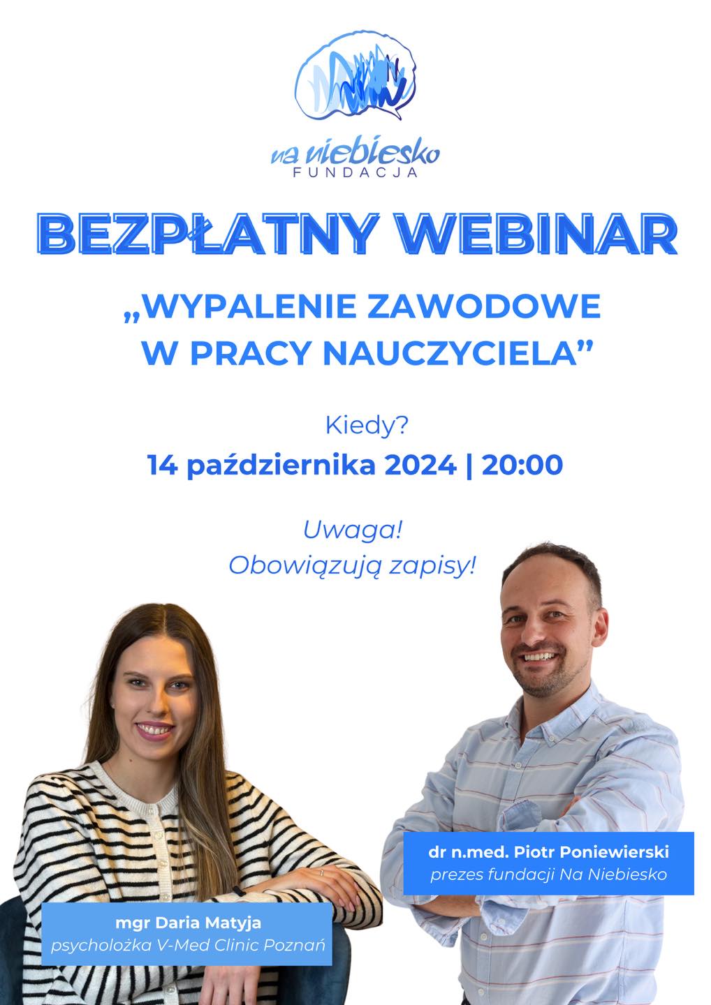 Bezpłatny webinar Wypalenie zawodowe w pracy nauczyciela